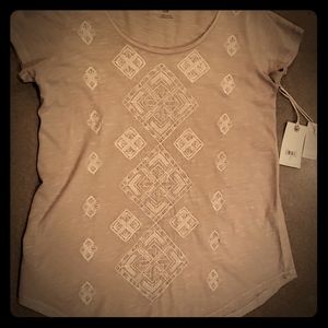 Lucky Brand embroidered tee